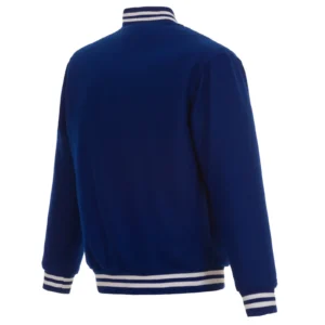 Alternative view of New York Islanders One Color Full Wool Varsity Jacket