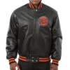 New York Knicks Full Leather Black Varsity Jacket
