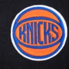 New York Knicks Women's Classic Wool & Leather Varsity Jacket - Image 5