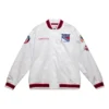 New York Rangers City Collection Satin Varsity Jacket