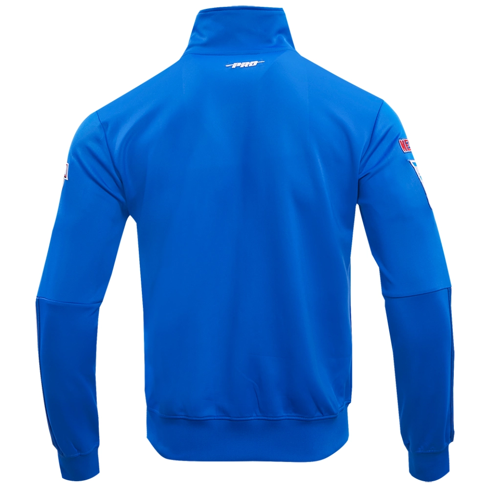 New York Rangers Classic Chenille Full-Zip Varsity Jacket - Image 4