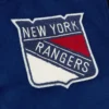 New York Rangers Team Legacy Blue & Black Varsity Jacket - Image 5