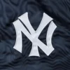 New York Yankees Starter The Enforcer Full-Snap Satin Navy & Gray Varsity Jacket - Image 3