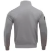 Oakland Athletics Neutral Pro Standard Full-Zip Polyester Gray Varsity Jacket - Image 2