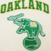 Oakland Athletics Retro Classic Wool & Leather Varsity Jacket - Image 4