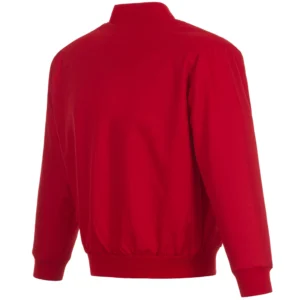 Alternative view of Ottawa Senators One Color Satin Varsity Jacket