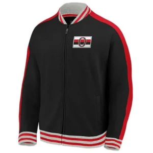 Ottawa Senators Full-Zip Fleece Varsity Jacket