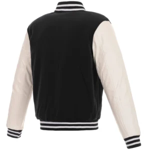Alternative view of Ottawa Senators Two Tone Wool/Leather Varsity Jacket