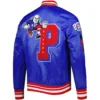 Philadelphia 76ers World Series Pro Standard Full-Snap Satin Varsity Jacket - Image 2