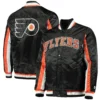 Philadelphia Flyers The Ace Black/Orange Varsity Jacket - Image 4