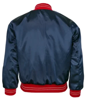 Alternative view of Philadelphia Phillies Letterman 1937 Authentic Satin Navy Varsity Jacket