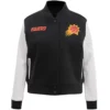 Women's Phoenix Suns Classic Wool & Leather Varsity Jacket