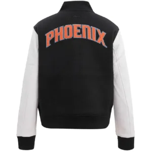 Alternative view of Women's Phoenix Suns Classic Wool & Leather Varsity Jacket