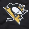 Pittsburgh Penguins Cooperstown Heavyweight Black Varsity Jacket - Image 3