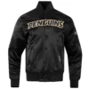 Pittsburgh Penguins Classic Satin Varsity Jacket