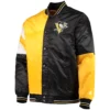 Pittsburgh Penguins The Leader Satin Varsity Jacket