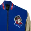 Pittsburgh Pirates Letterman 1945 Authentic Royal Blue Wool & Leather Varsity Jacket - Image 4