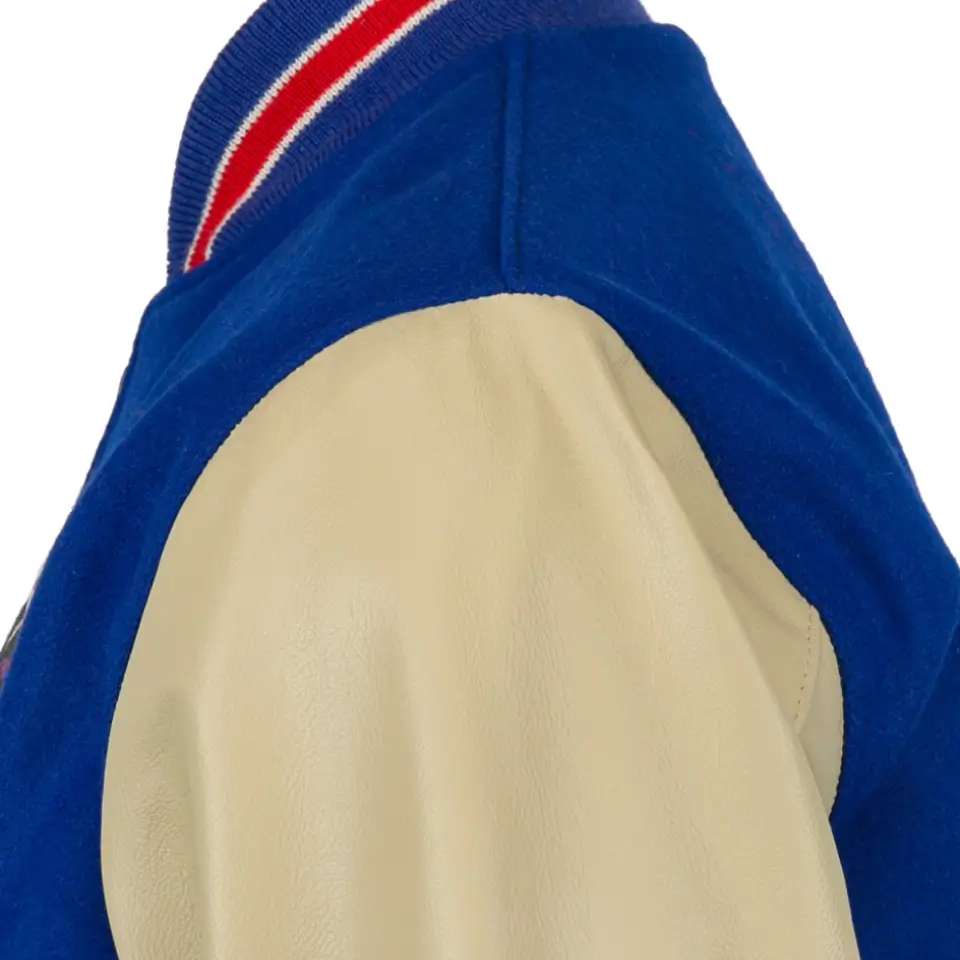 Pittsburgh Pirates Letterman 1945 Authentic Royal Blue Wool & Leather Varsity Jacket - Image 5