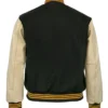 Pittsburgh Pirates Letterman 1960 Authentic Black Wool & Leather Varsity Jacket - Image 2