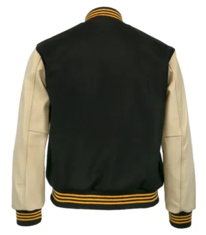 Alternative view of Pittsburgh Pirates Letterman 1960 Authentic Black Wool & Leather Varsity Jacket