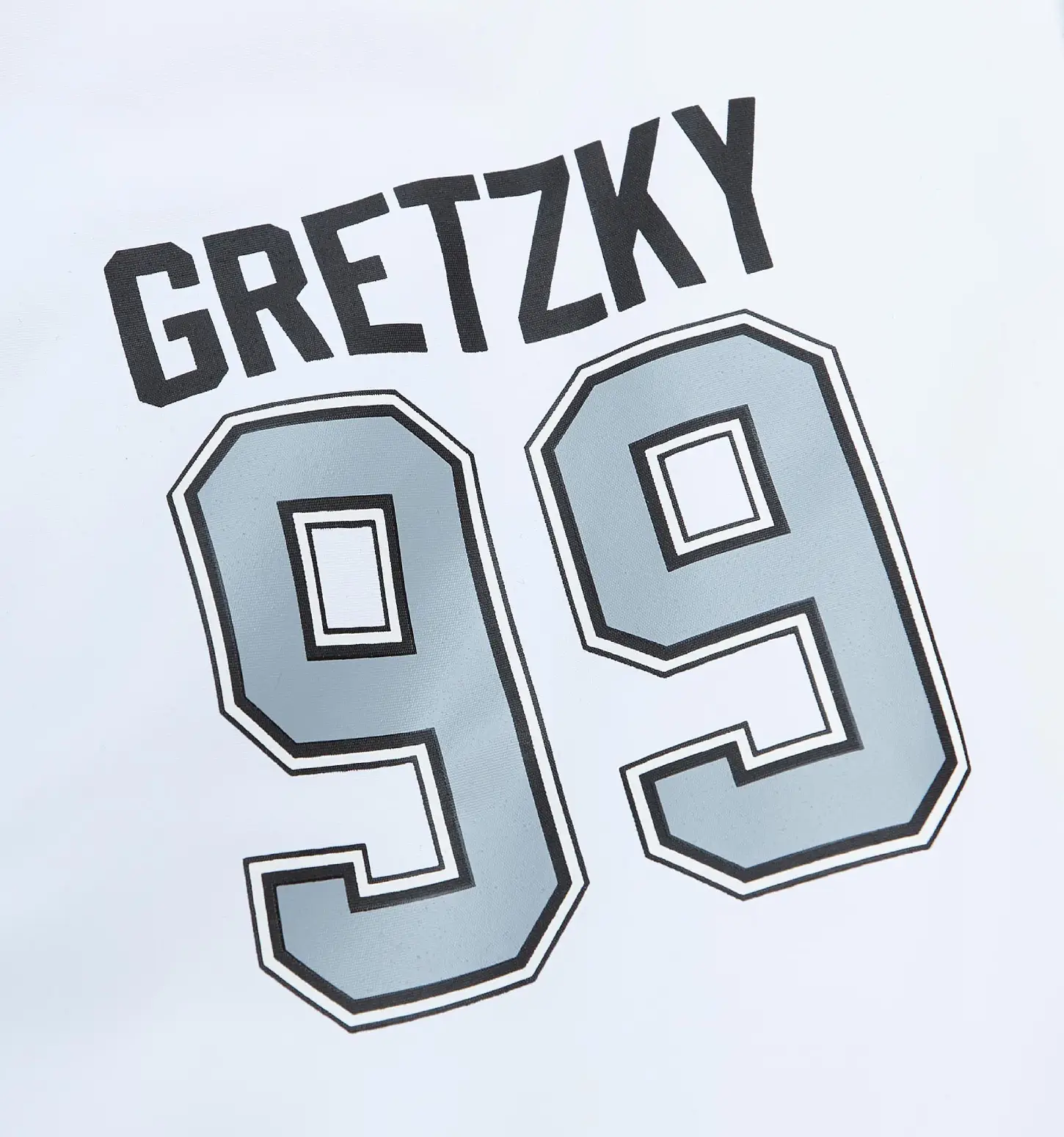 Los Angeles Kings Wayne Gretzky Burst Warm Up Satin Varsity Jacket - Image 4