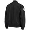 Portland Trail Blazers Authentic Warm-Up Classic Black Varsity Jacket - Image 2