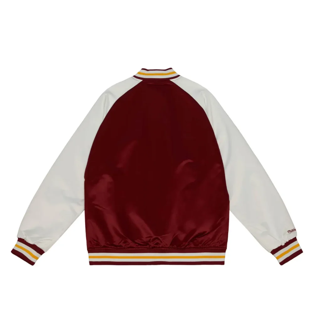 Alternative view of Primetime Lightweight Raglan Satin Jacket Cleveland Cavaliers