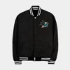 San Jose Sharks Reversible Black & White Letterman Varsity Jacket - Image 3