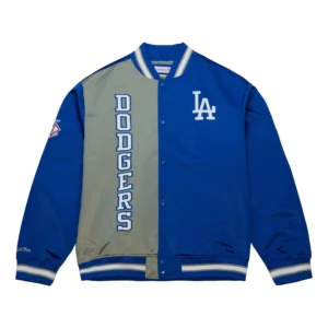 Los Angeles Dodgers Team OG 2.0 Lightweight Satin Varsity Jacket