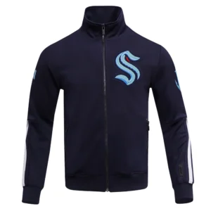 Seattle Kraken Neutral Pro Standard Classic Chenille Track Jacket