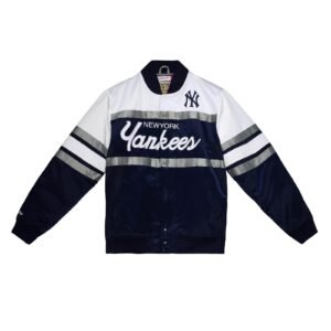 New York Yankees Special Script Heavyweight Satin Jacket