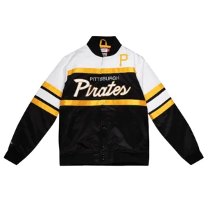 Pittsburgh Pirates Special Script Heavyweight Satin Jacket