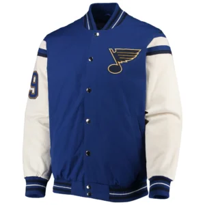 St. Louis Blues Stanley Cup Champions Satin Varsity Jacket