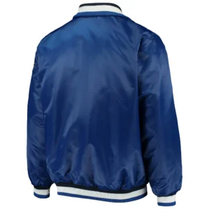 Alternative view of St. Louis Blues The Captain II Blue Satin Varsity Jacket