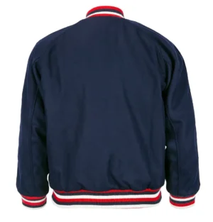 Alternative view of St. Louis Cardinals Letterman 1950 Authentic Blue Varsity Jacket
