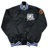 Tampa Bay Lightning Starter Bomber Full-Snap Black Satin Varsity Jacket