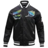 Tampa Bay Rays Classic Pro Standard Satin Varsity Black Jacket