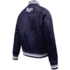 Tampa Bay Rays Women's Pro Standard Script Tail Full-Snap Satin Varsity Jacket - Image 4