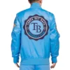 Tampa Bay Rays Pro Standard Retro Classic Full-Snap Satin Varsity Jacket - Image 2