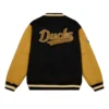 Anaheim Ducks Team Legacy Full Wool Varsity Jacket - Image 2