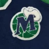 Team Legacy Varsity Jacket N&N Dallas Mavericks - Image 4