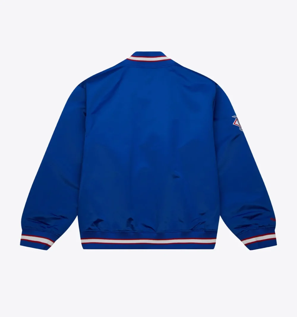 Alternative view of Chicago Cubs Team OG 2.0 Lightweight Satin Varsity Jacket