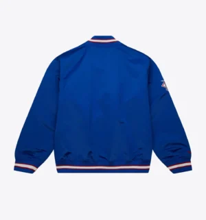 Alternative view of Chicago Cubs Team OG 2.0 Lightweight Satin Varsity Jacket