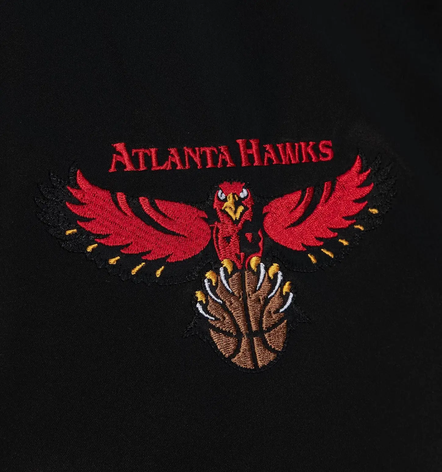 Team Legacy Varsity Satin Jacket Atlanta Hawks - Image 3