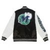 Team Legacy Varsity Satin Jacket Dallas Mavericks - Image 2