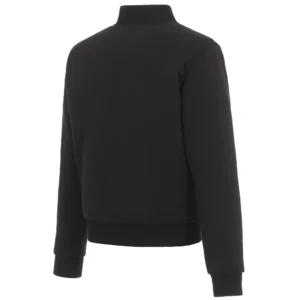 Alternative view of Texas Rangers Classic Rib Black Full Wool One Color Varsity Jacket