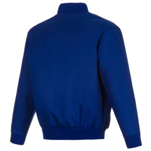 Alternative view of Texas Rangers Classic Rib Full-Snap Satin Varsity Jacket