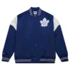 Toronto Maple Leafs Cooperstown Heavyweight Blue Varsity Jacket