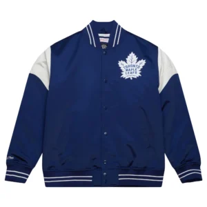 Toronto Maple Leafs Cooperstown Heavyweight Blue Varsity Jacket