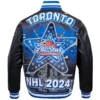 Toronto Maple Leafs All Star Wool & Leather Varsity Jacket - Image 2